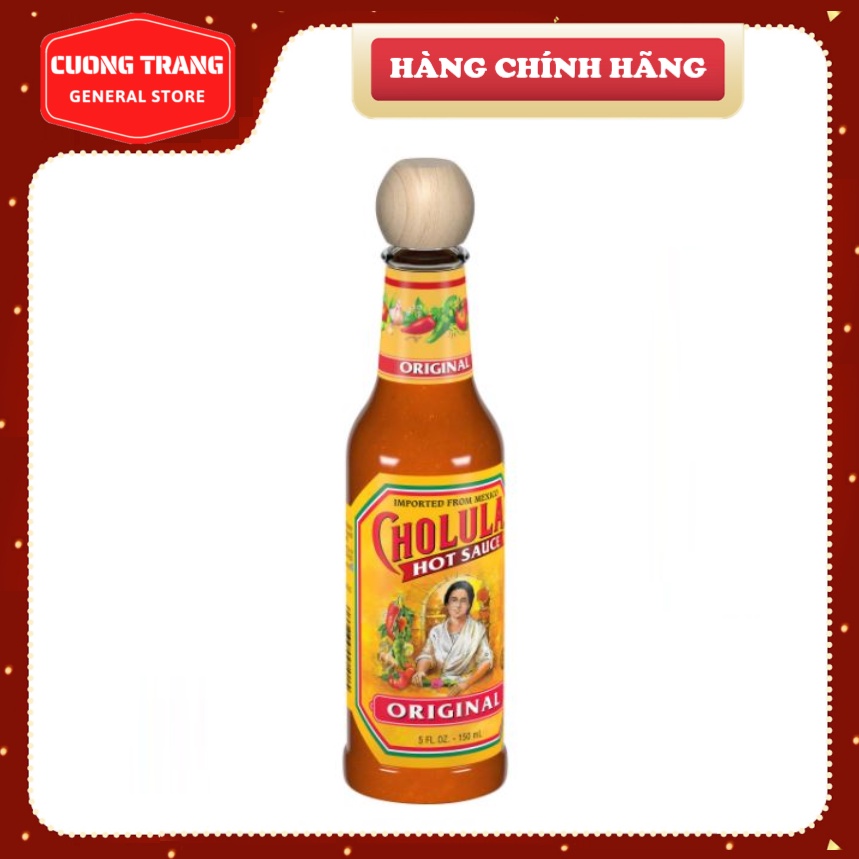 Sốt Cay Truyền Thống Mexico Cholula Hot Sauce Original 150 mL