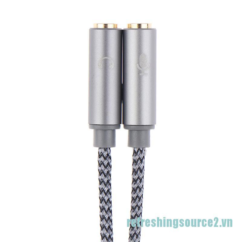 Tai Nghe Jack 3.5mm 1 Male Sang 2 Female