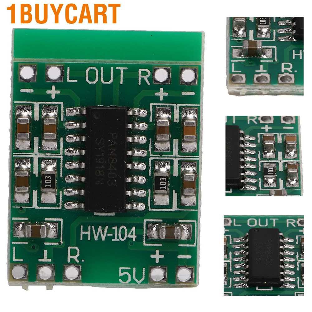 1 Bảng Mạch Khuếch Đại Âm Thanh Pam8403 2x3w Class D 2.5 Tase 5v