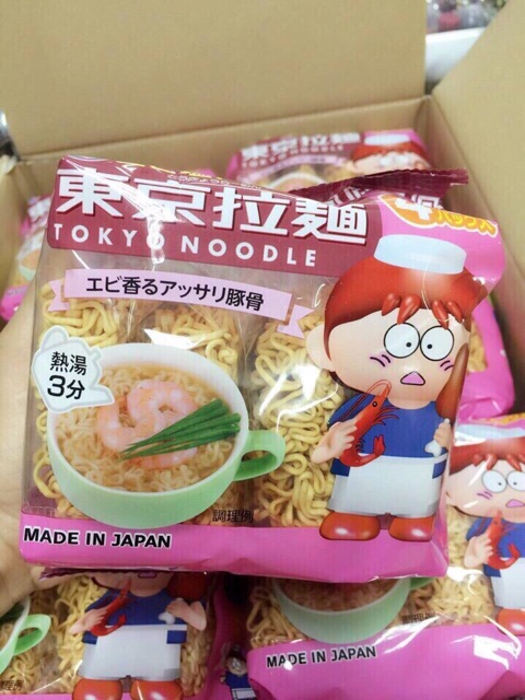 Mì Ăn Liền Cho Bé Tokyo Noodle Nhật Bản