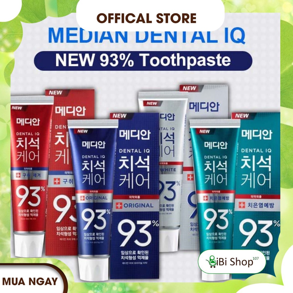 KEM ĐÁNH RĂNG MEDIAN 93% HÀN QUỐC