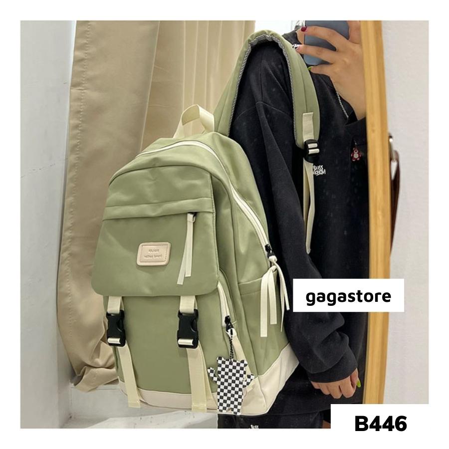 Cặp đi học nữ ulzzang hàn quốc, balo học sinh đẹp thời trang giá rẻ B446