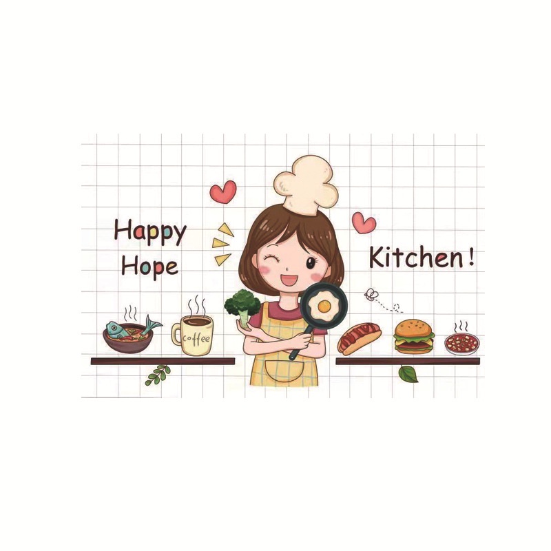 Miếng Giấy Dán Tường Nhà Bếp Cách Nhiệt Chống Dầu Mỡ, Chịu Nhiệt - Decal Dán Bếp Họa Tiết 3D (90x60cm) | BigBuy360 - bigbuy360.vn