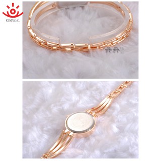 Đồng hồ thời trang nữ  Silver - Trắng mặt đen