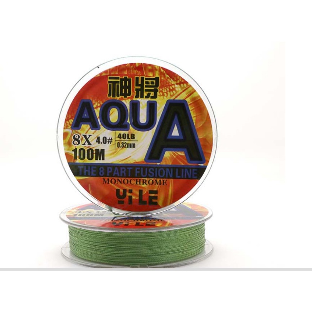 Dù AQUA  FUSION LINE  X4 , dây PE câu cá