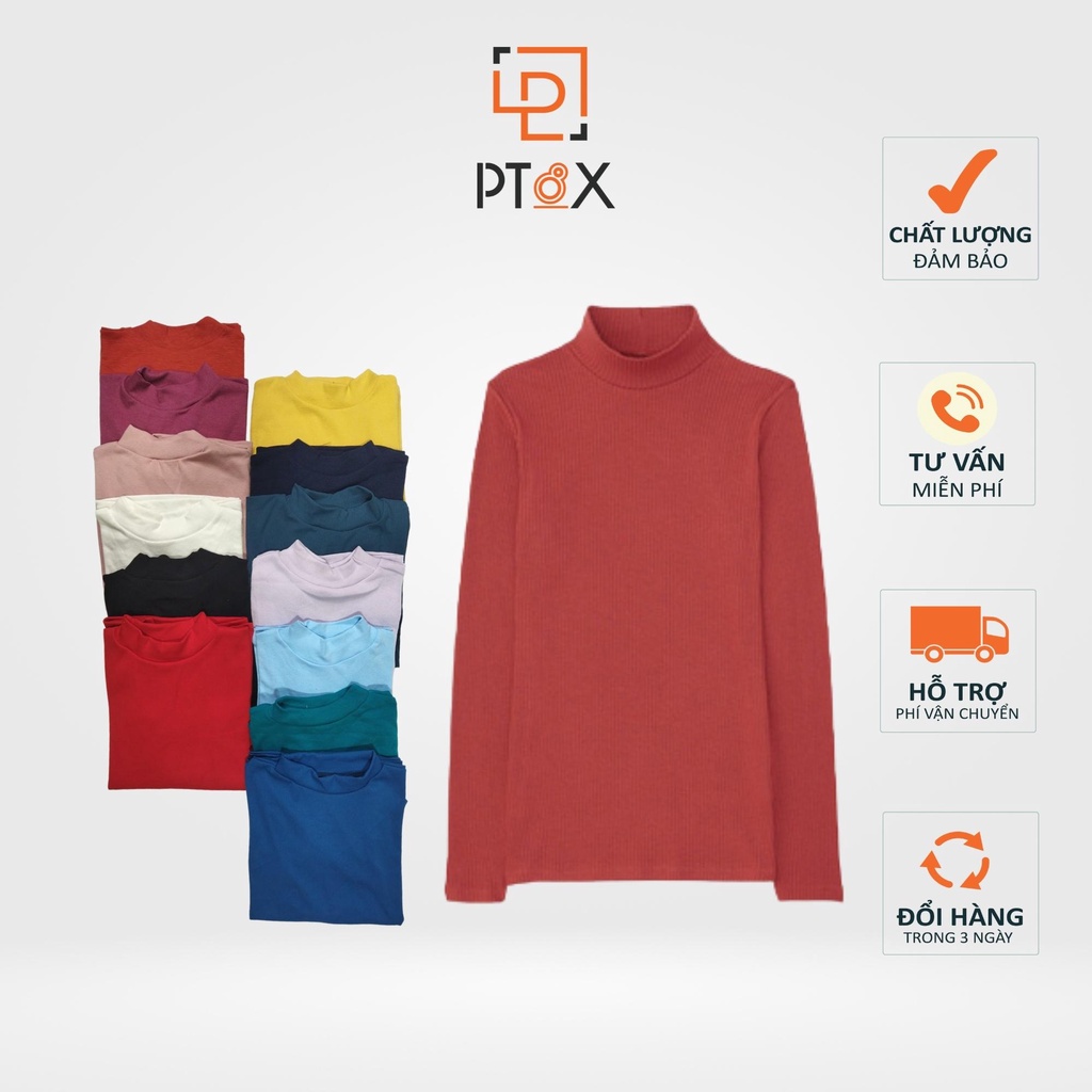 Áo len tăm cổ 3 phân 40-57kg PT8X-THỜI TRANG UNISEX