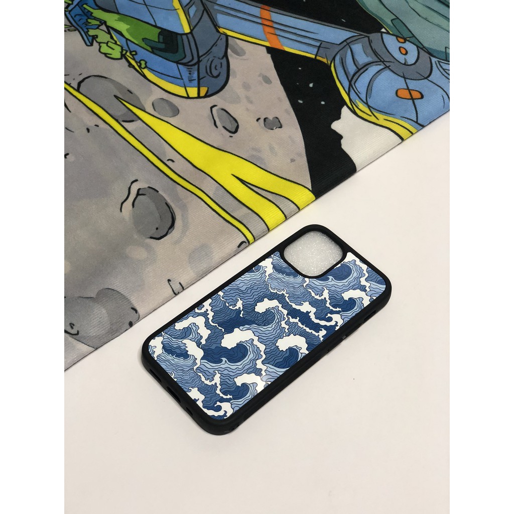 Ốp lưng cao cấp THINKCASE IPHONE Blue Wave con sóng xanh