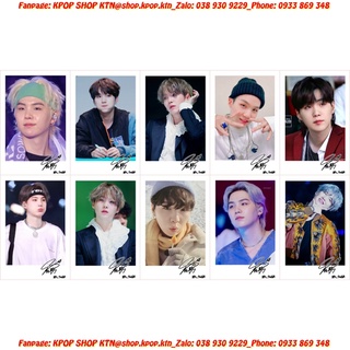 CARD CHỮ KÍ SUGA BTS