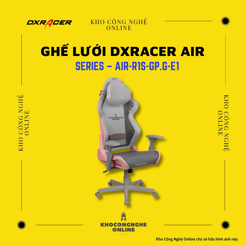 Ghế lưới DXRacer AIR series – AIR-R1S-GP.G-E1 (AIR/D7100/GP.G)