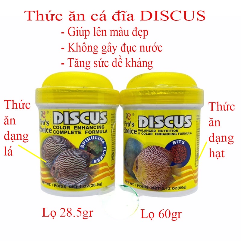 Cám Cá Thức ăn Cao Cấp Cho Cá Đĩa DISCUS