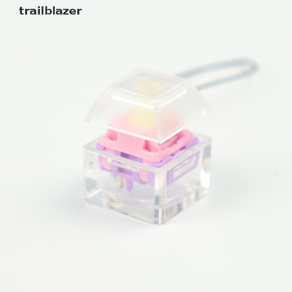 Trailblazer 1pc Mx Mechanical Switch Keychain Shaft Tester Translucent Key Switch Tester UIO