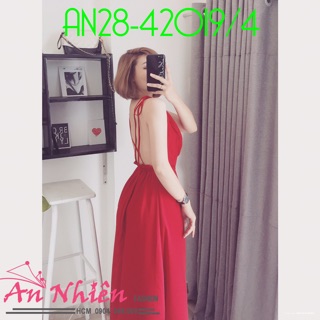 ĐẦM CỔ ĐỔ LƯNG TRẦN GỢI CẢM
