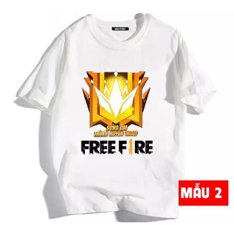 DEAL HOT- áo Thun free fire thách đấu sống dai thành huyền thoại