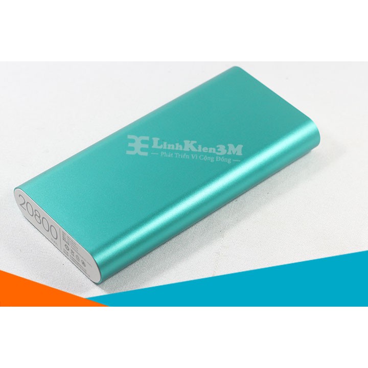 [Tp.HCM] Box sạc dự phòng-Xiaomi 8cell 2A 18650 Vỏ Nhôm Chưa Gồm Pin, Không Có Lò Xo - Màu sắc ngẫu nhiên