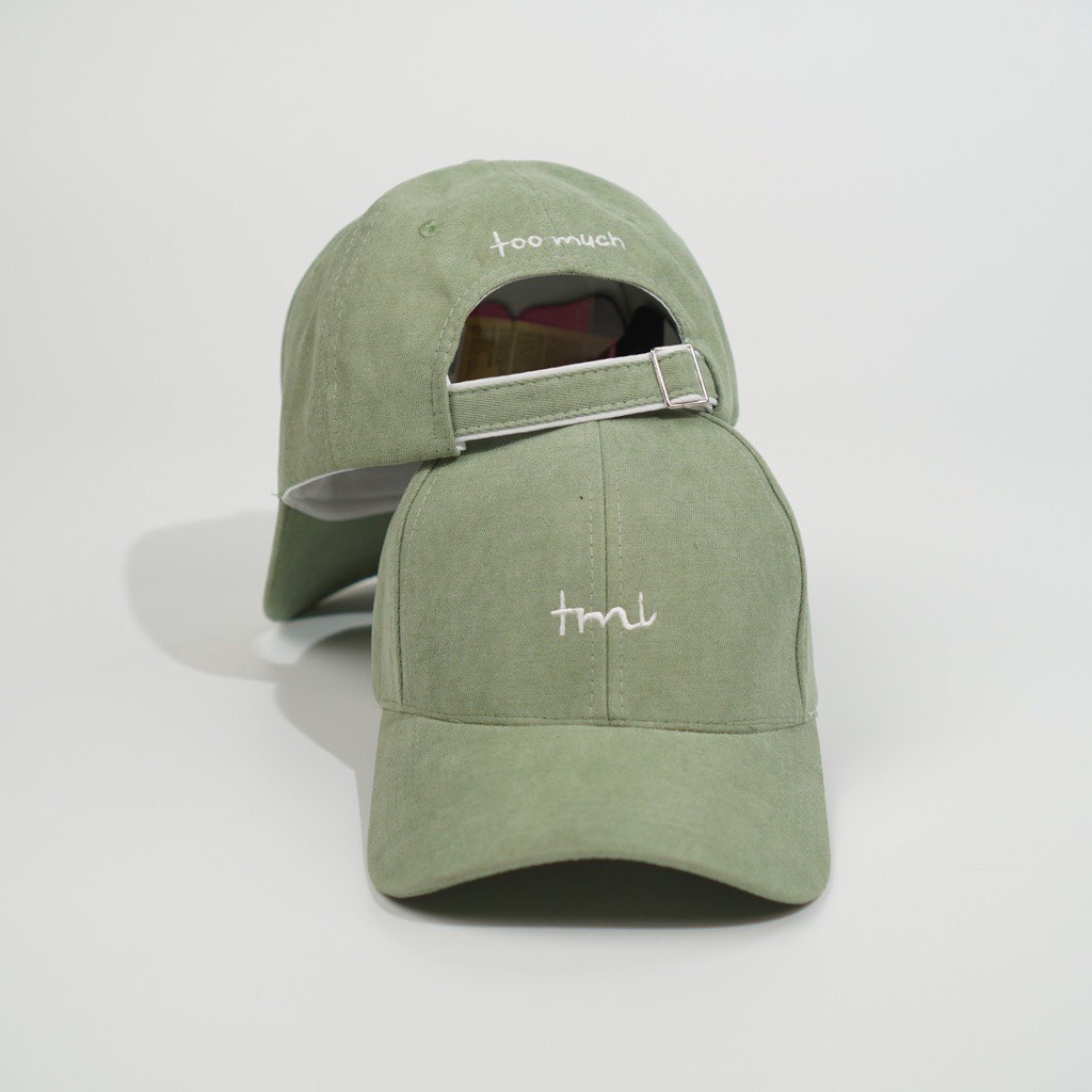 Mũ lưỡi trai thêu chữ Tmi | Nón kết chất nhung Hàn Quốc Unisex cao cấp SG110