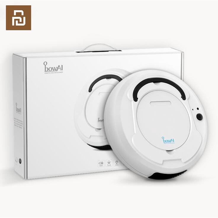 Youpin Mini Robot hút bụi Bowai thông Robot lau nhà tự động công nghệ AI 3 trong 1 không có tiếng ồn