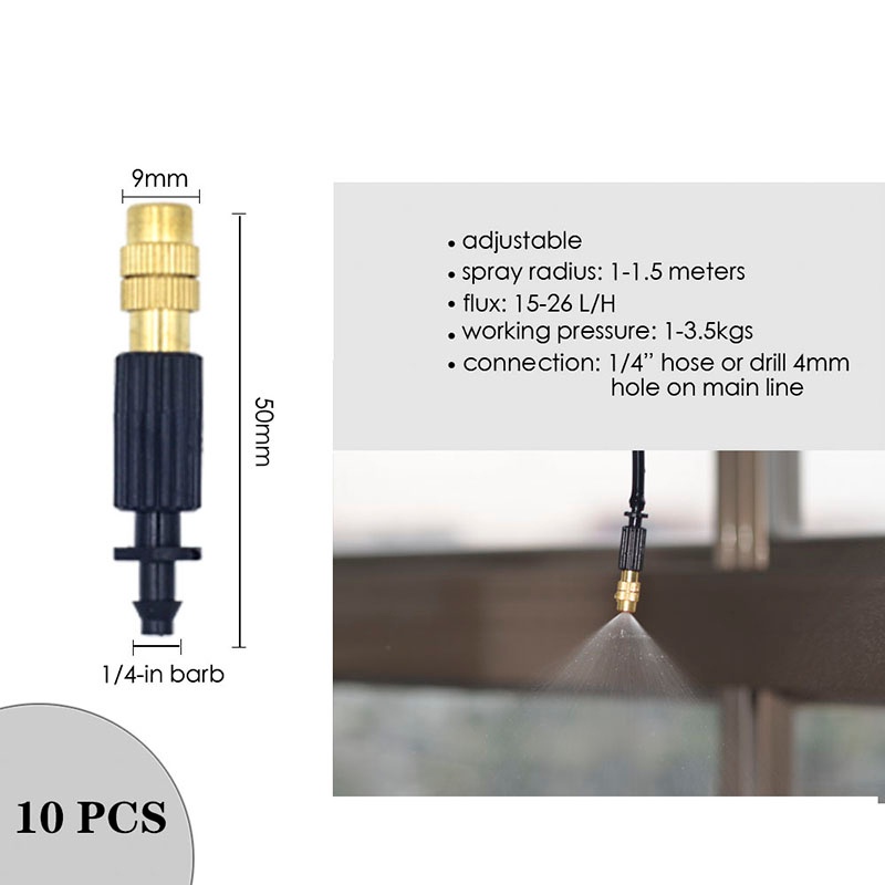 Vòi Phun Nước Tưới Cây Có Thể Điều Chỉnh