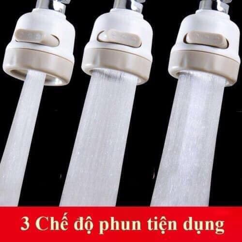 VÒI NƯỚC RỬA BÁT INOX TĂNG ÁP XOAY 360 ĐỘ