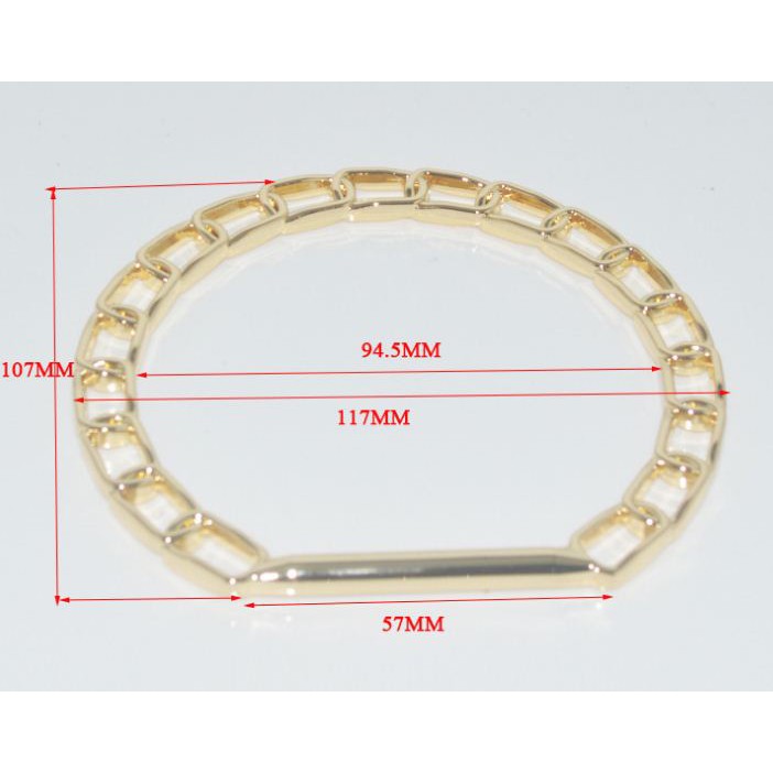 Quai mắt xích làm túi xách 50k/ cái