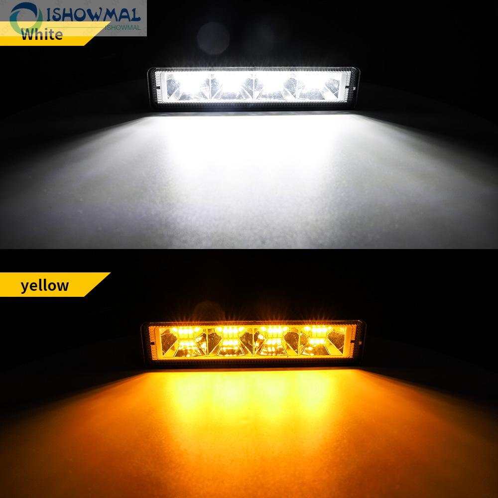 Đèn Lùi Xe 24 Bóng Led Ánh Sáng Trắng & Vàng