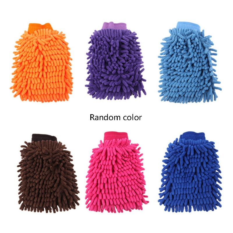 Khăn Lau Xe Hơi Hai Mặt Bằng Sợi Microfiber Mềm Mại Chống Thấm Nước