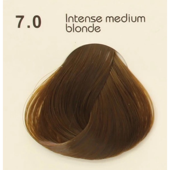 Thuốc Nhuộm Tóc Màu Vàng Nâu Tự Nhiên 7/0 Medium Natural Blonde Hair Dye Cream