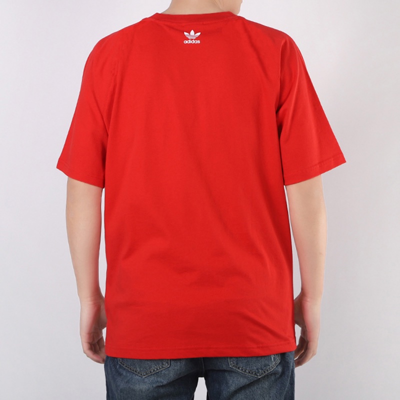 Áo Thun Adidas 100% Chính Hãng Ngắn Tay Dáng Rộng Thoáng Khí Dành Cho Nam