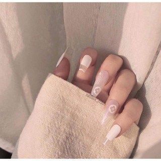 Móng úp nailbox trắng thương hiệu