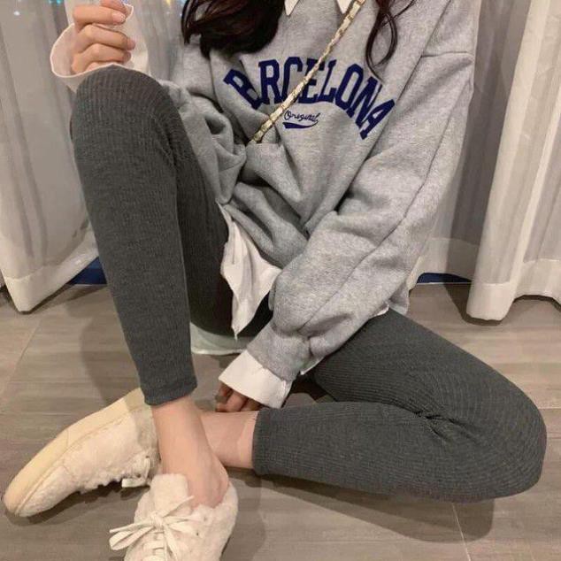 Quần Legging Len Tăm Phối Cạp Cực Chất Hàng Loại 1