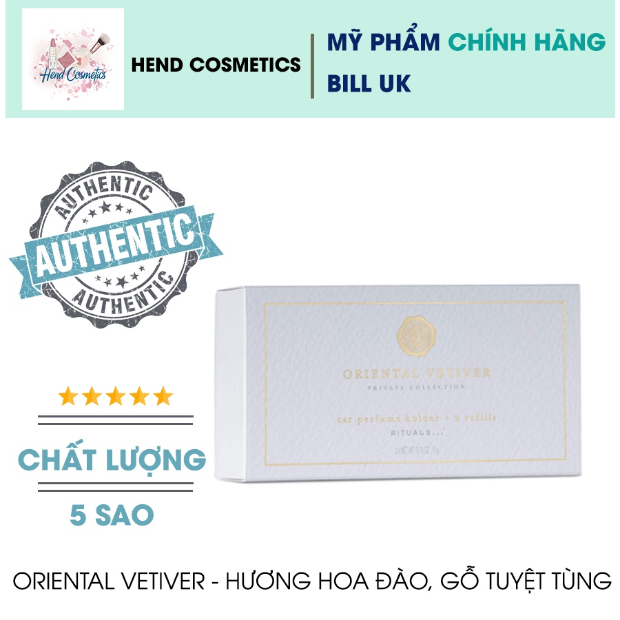 Nước Hoa Thơm Xe Ô Tô Cao Cấp Rituals Car Perfume Private Collection