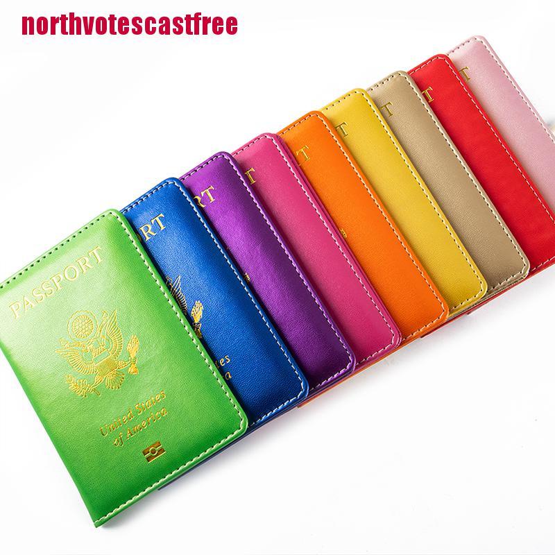 [nofreeVN]Passport Travel PU Leather Cover for Passport Organizer Passport Protector