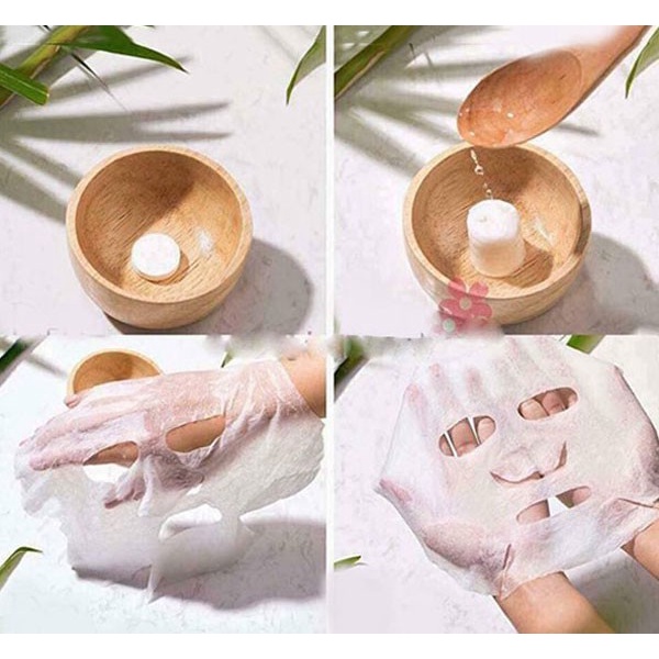 Mặt nạ giấy nén dùng để cấp ẩm cho da Silk Mask - Maycreate