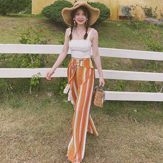 𝙇𝙖𝙙𝙮 𝙎𝙩𝙮𝙡𝙚 & 𝙊𝙪𝙩𝙛𝙞𝙩𝙨 𝘅 Quần ống đứng boho