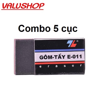 Gôm tẩy bút chì màu đen TL E-011