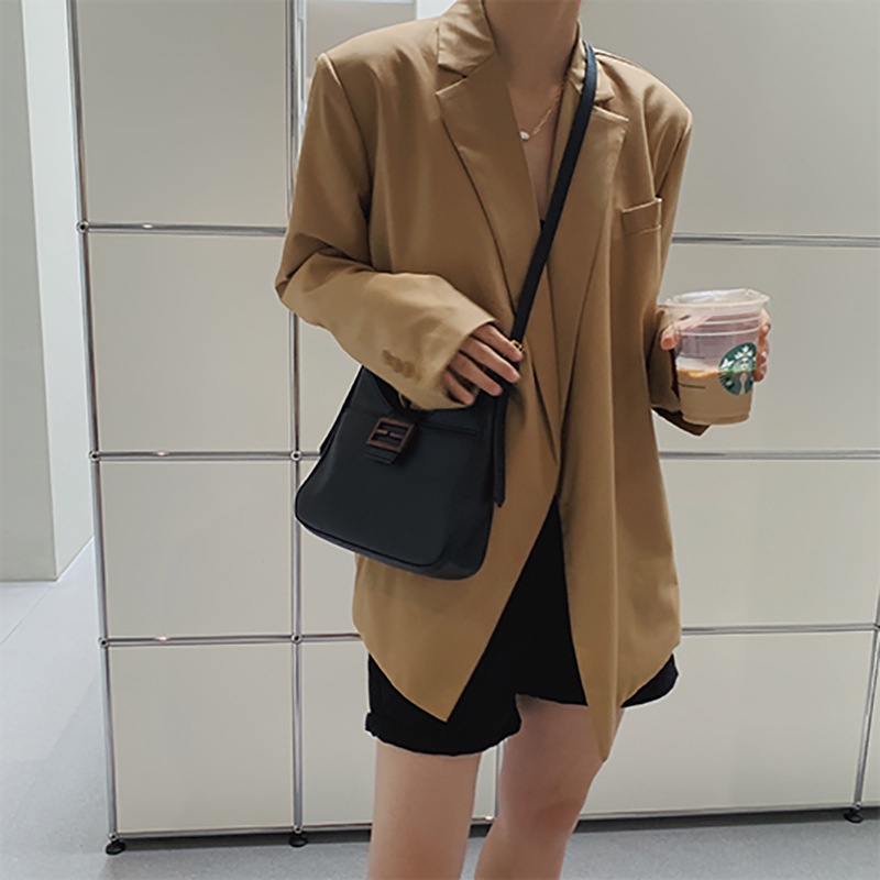 Túi Đeo Vai / Xách Tay Bằng Da Lộn Nhám Phong Cách Retro 2022 Mới Cao Cấp Cho Nữ