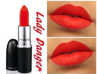 Son Mac màu đỏ cam Lady danger