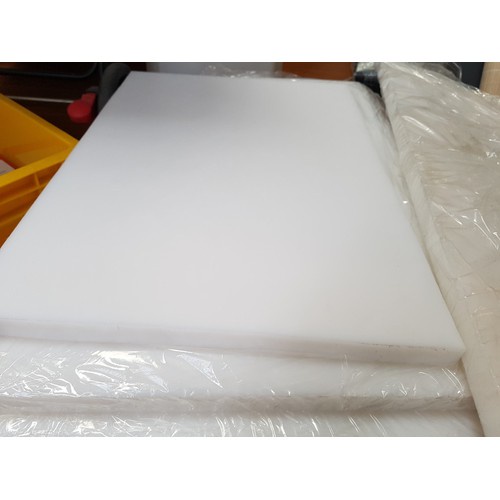 Thớt nhựa công nghiệp khổ lớn, Cắt theo yêu cầu, dày 1cm đến 10cm,hàng việt nam chất liệu PE cao cấp