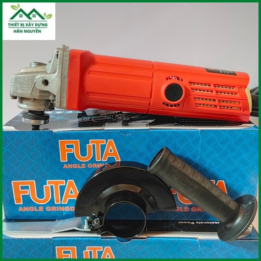 Máy cắt cầm tay Futa công tắc đuôi,lưỡi cắt 100mm chuyên mài góc,cắt sắt,cắt gạch,đánh bóng,cắt đá hoa cương