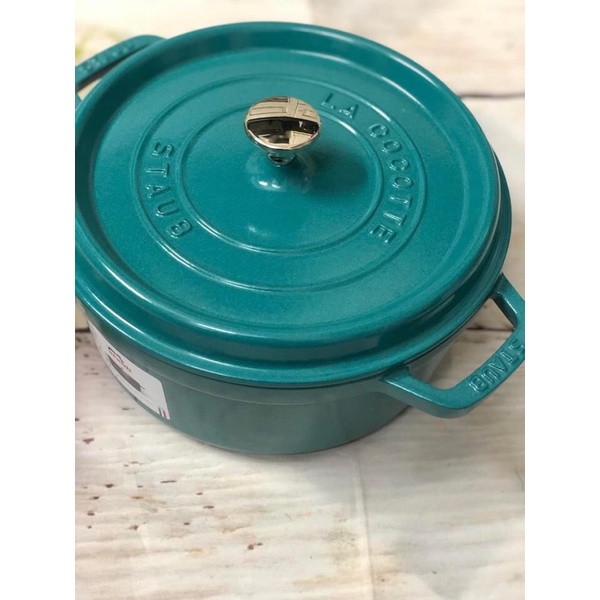 NỒI STAUB 24CM COCOTTE XANH MINT 3,7L