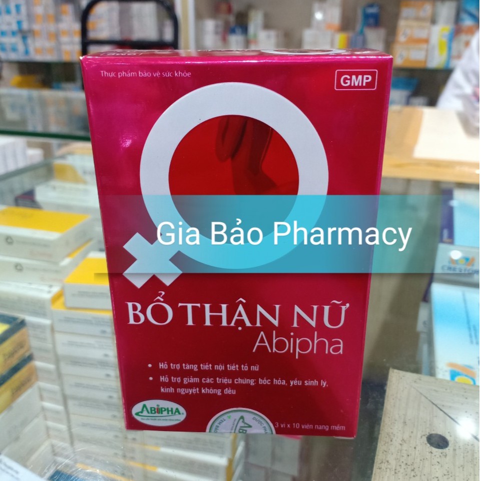 BỔ THẬN NỮ ABIPHA - Tăng cường sức khỏe nữ giới