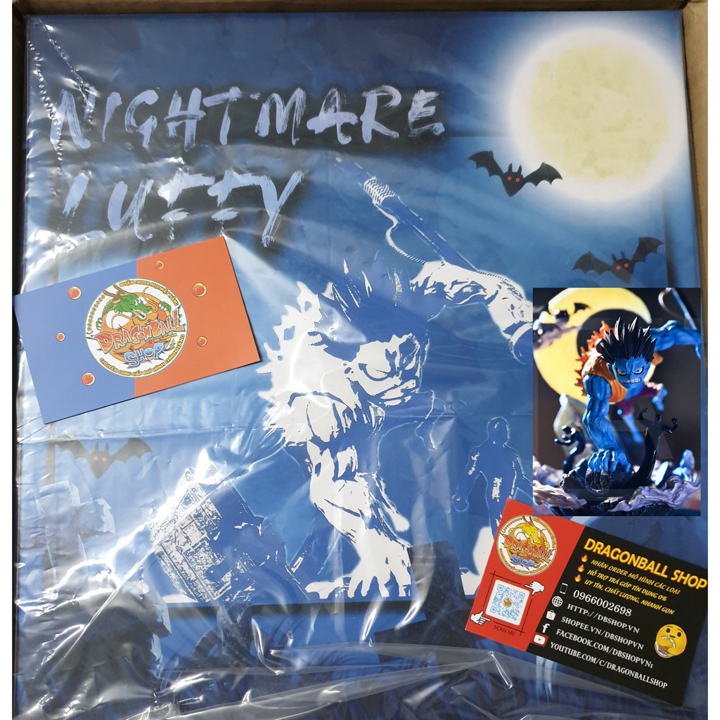 Mô hình One piece RESIN chính hãng - Luffy Night Mare