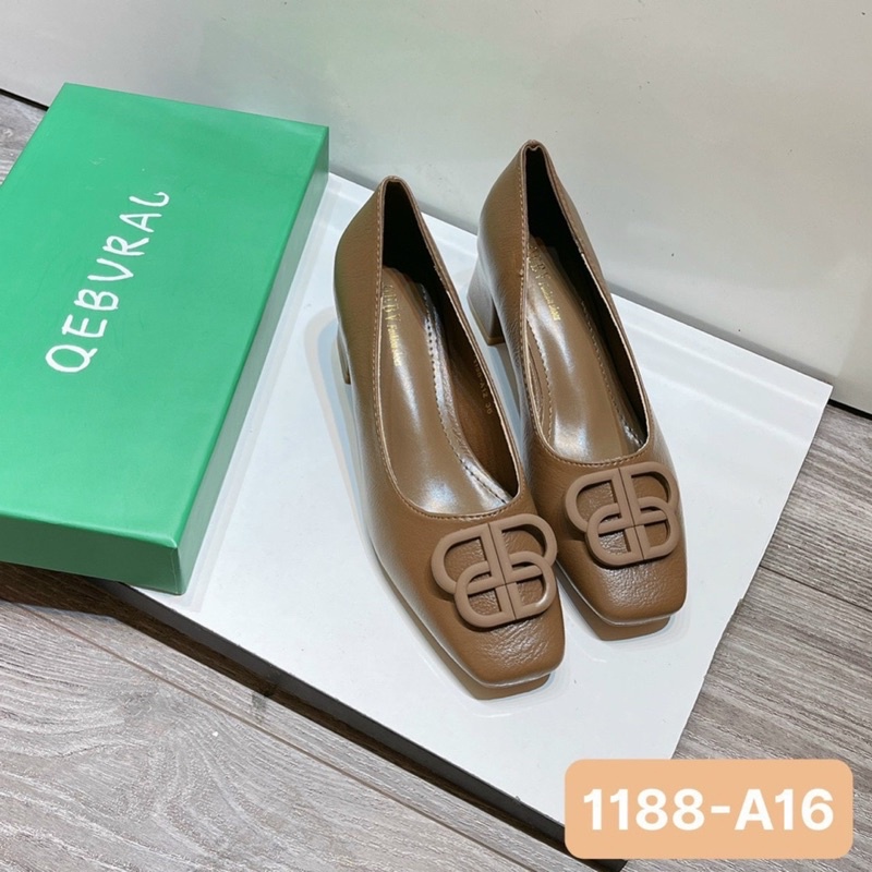 Cao gót khoá BB da thật mềm nhũn,dáng Basic cực kỳ dễ đi