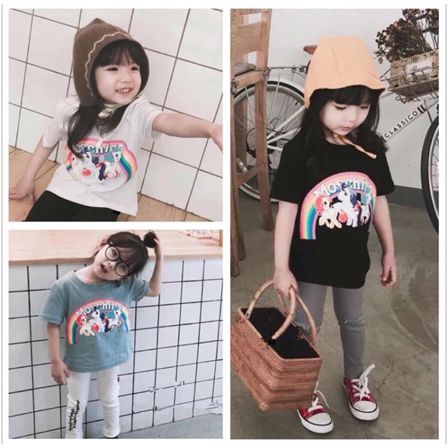 Áo phông moschino bé gái