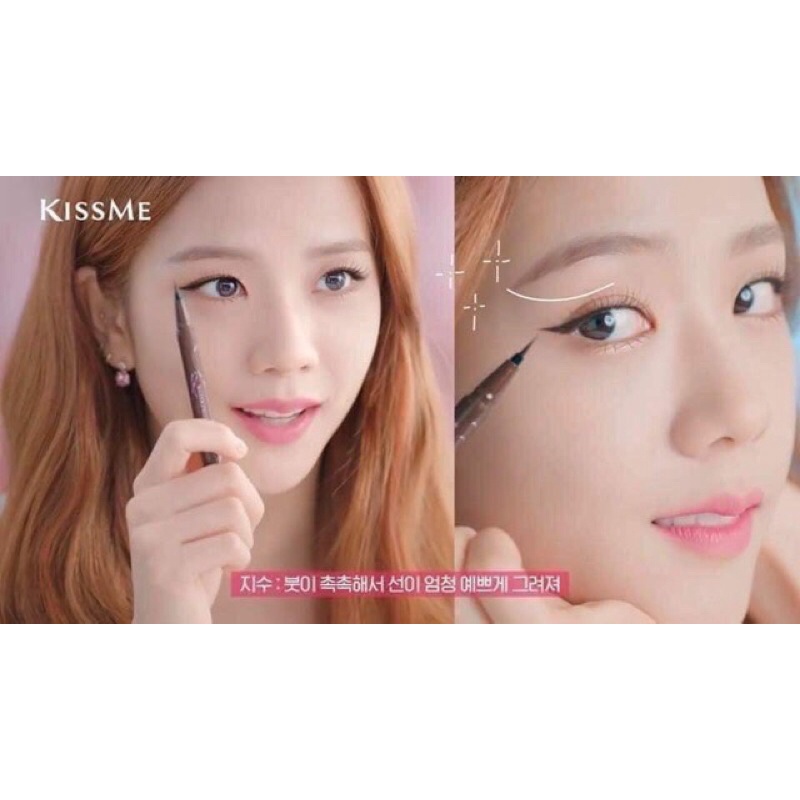 Set Mascara kẻ mắt tẩy trang Kissme Isehan Kiss Me Heroine