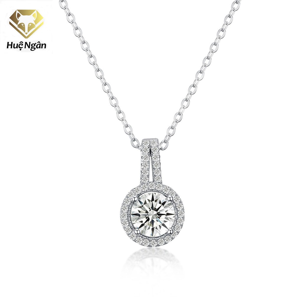 Dây chuyền bạc Ý 925 Huệ Ngân - Vòng tròn cá tính PP1593