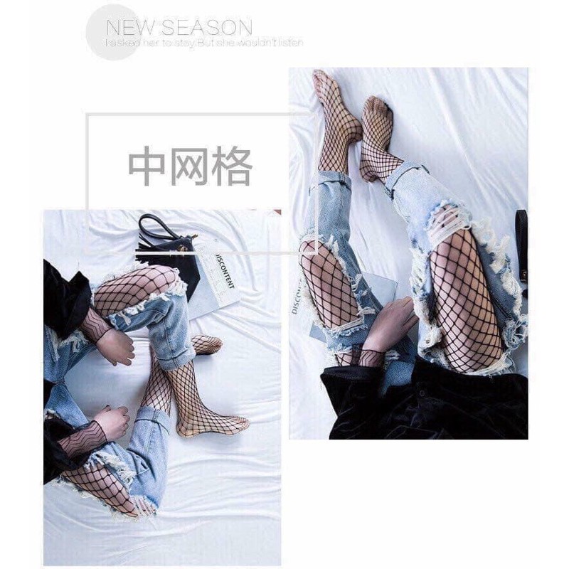 Quần Tất Lưới Nhiều Kích Thước Hàng Đẹp