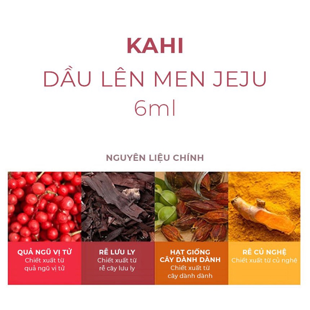 TINH CHẤT DƯỠNG DA CHUYÊN SÂU KAHI JEJU FERMENTED OIL 6ML