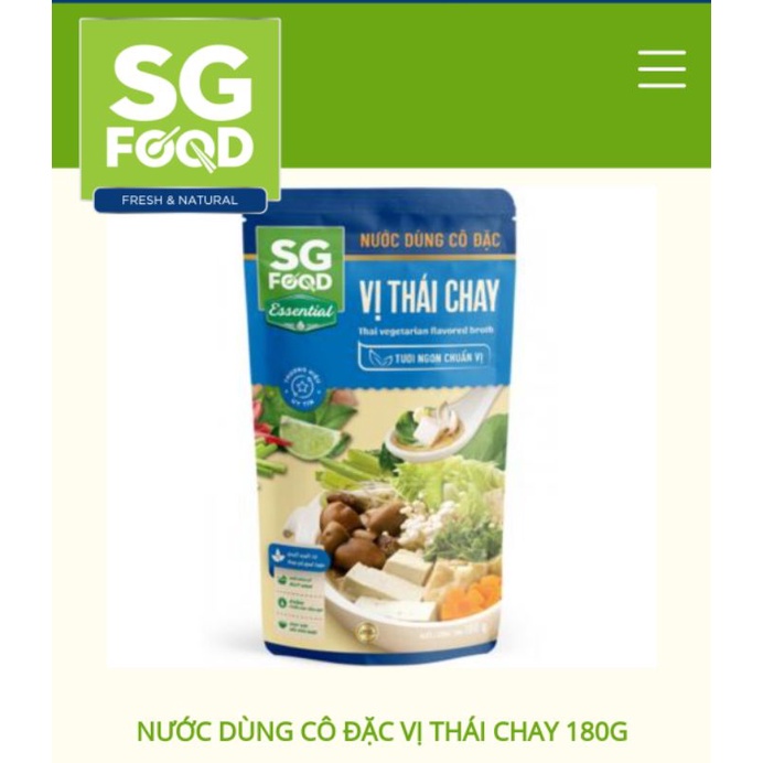 NƯỚC DÙNG CÔ ĐẶC VỊ LẨU THÁI,THÁI CHAY,HẢI SẢN 150G