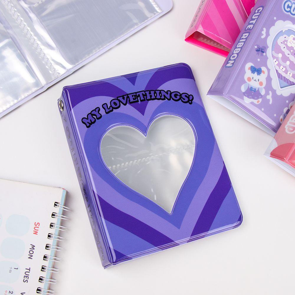 ❈Borage❈ Giá Đỡ Album Ảnh Mini Hình Trái Tim Đáng Yêu