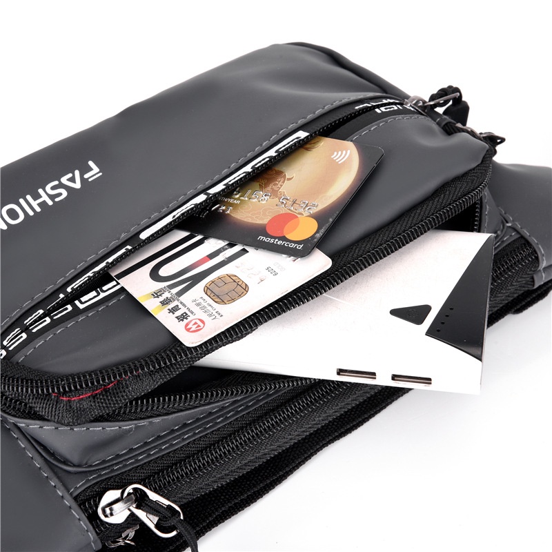 Túi đựng điện thoại thể thao đa năng chống thấm nước có khóa kéo cho nam và nữ